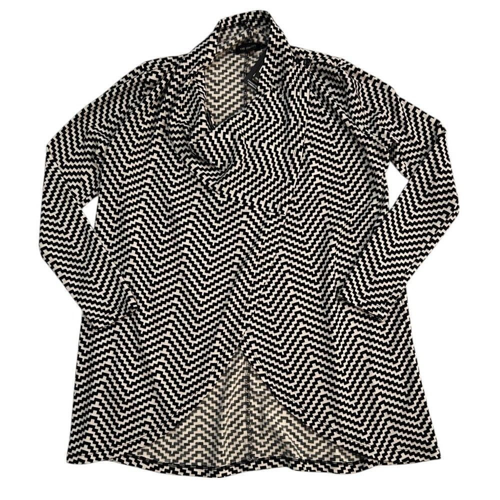NWOT The Limited Convertible Black & White Cardigan Sweater Women's Large